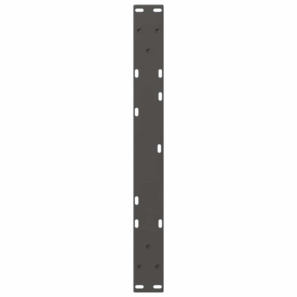 Produktbild för Soffbordsben V-formade 2 st antracit 70x(30-31,3) cm stål
