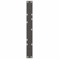 Produktbild för Soffbordsben V-formade 2 st antracit 70x(30-31,3) cm stål