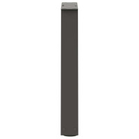 Produktbild för Soffbordsben V-formade 2 st antracit 28x(42-43,3) cm stål