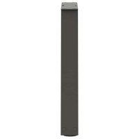 Produktbild för Soffbordsben V-formade 2 st antracit 38x(42-43,3) cm stål