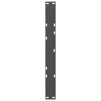 Produktbild för Soffbordsben V-formade 2 st antracit 60x(42-43,3) cm stål