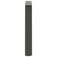 Produktbild för Soffbordsben V-formade 2 st antracit 70x(42-43,3) cm stål