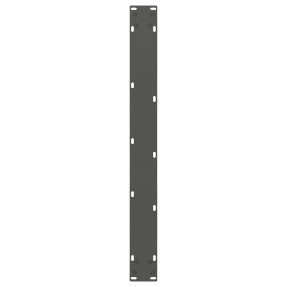 Produktbild för Matbordsben V-formade 2 st antracit 90x(72-73,3) cm stål