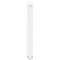 Produktbild för Matbordsben V-formade 2 st vita 100x(72-73,3) cm stål