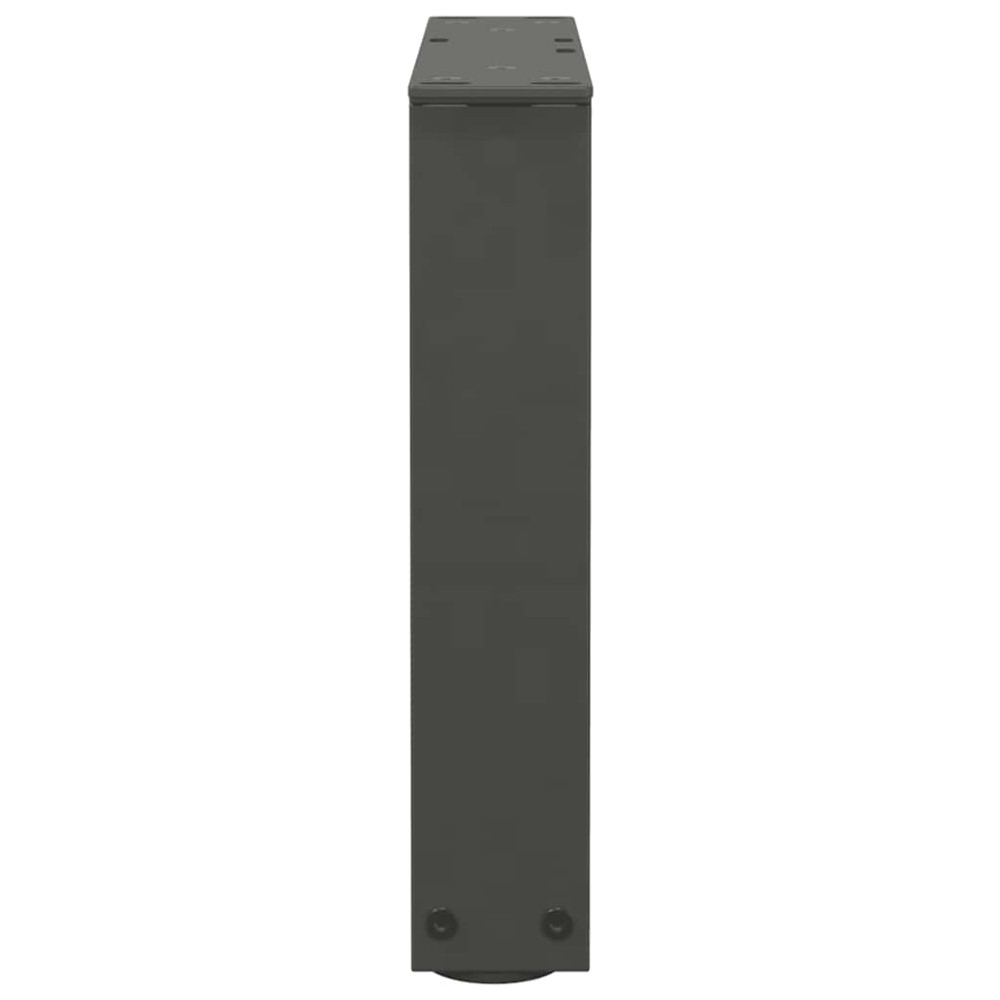 Produktbild för Soffbordsben V-formade 2 st antracit 30x(30-31,3) cm stål