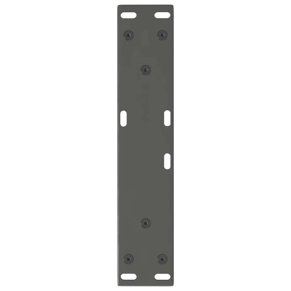 Produktbild för Soffbordsben V-formade 2 st antracit 30x(30-31,3) cm stål