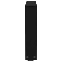 Produktbild för Soffbordsben V-formade 2 st svarta 40x(30-31,3) cm stål