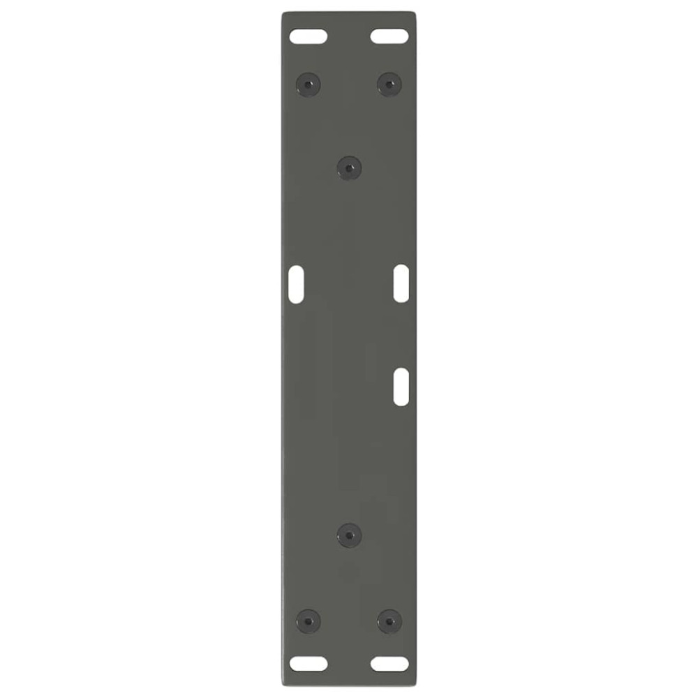 Produktbild för Soffbordsben V-formade 2 st antracit 40x(30-31,3) cm stål