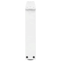 Produktbild för Soffbordsben V-formade 2 st vita 50x(30-31,3) cm stål