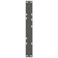 Produktbild för Soffbordsben V-formade 2 st antracit 60x(30-31,3) cm stål