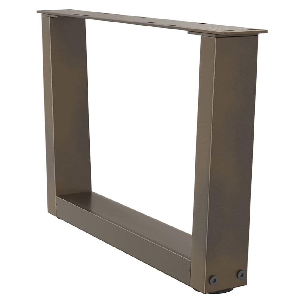 Produktbild för Soffbordsben V-formade 2 st naturstål 60x(30-31,3) cm stål
