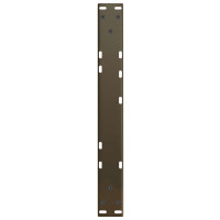 Produktbild för Soffbordsben V-formade 2 st naturstål 60x(30-31,3) cm stål