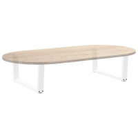 Produktbild för Soffbordsben V-formade 2 st vita 70x(30-31,3) cm stål