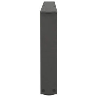 Produktbild för Soffbordsben V-formade 2 st antracit 70x(30-31,3) cm stål