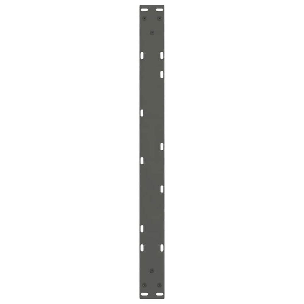 Produktbild för Soffbordsben V-formade 2 st antracit 70x(30-31,3) cm stål