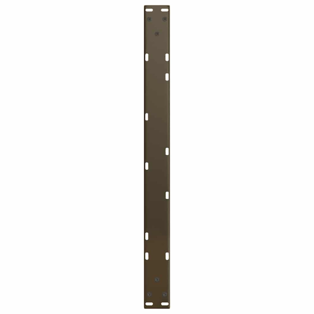 Produktbild för Soffbordsben V-formade 2 st naturstål 70x(30-31,3) cm stål