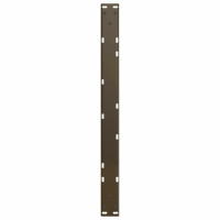Produktbild för Soffbordsben V-formade 2 st naturstål 70x(30-31,3) cm stål