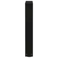 Produktbild för Soffbordsben V-formade 2 st svarta 28x(42-43,3) cm stål