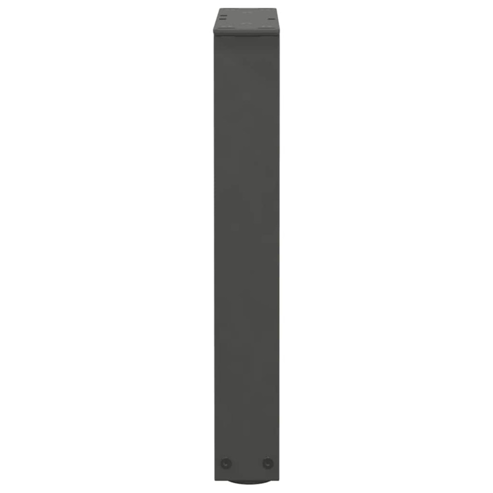 Produktbild för Soffbordsben V-formade 2 st antracit 28x(42-43,3) cm stål
