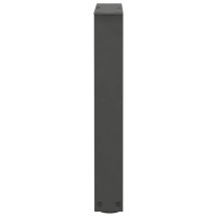 Produktbild för Soffbordsben V-formade 2 st antracit 28x(42-43,3) cm stål