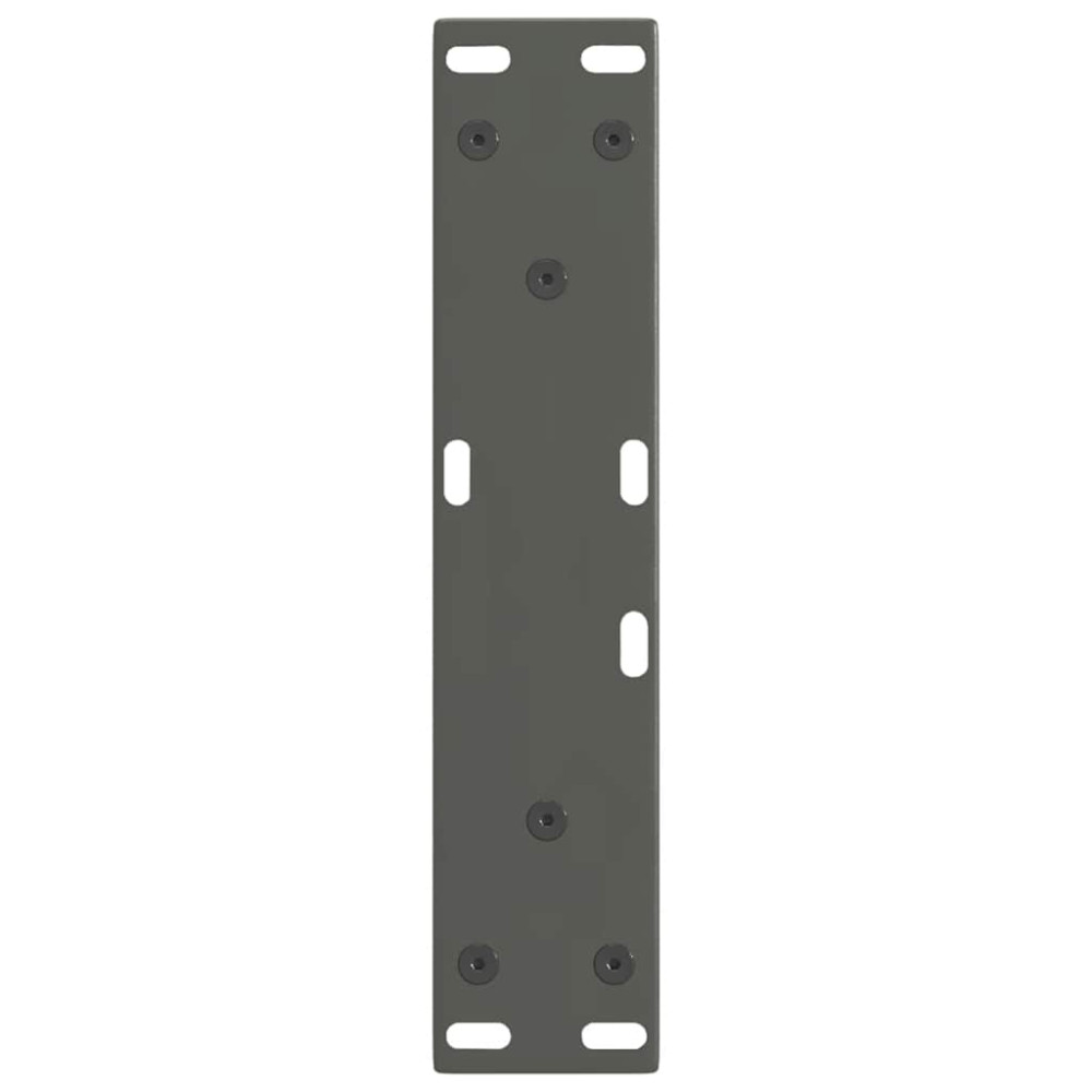 Produktbild för Soffbordsben V-formade 2 st antracit 28x(42-43,3) cm stål