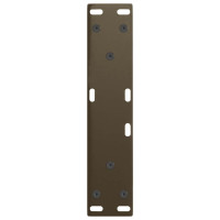 Produktbild för Soffbordsben V-formade 2 st naturstål 38x(42-43,3) cm stål