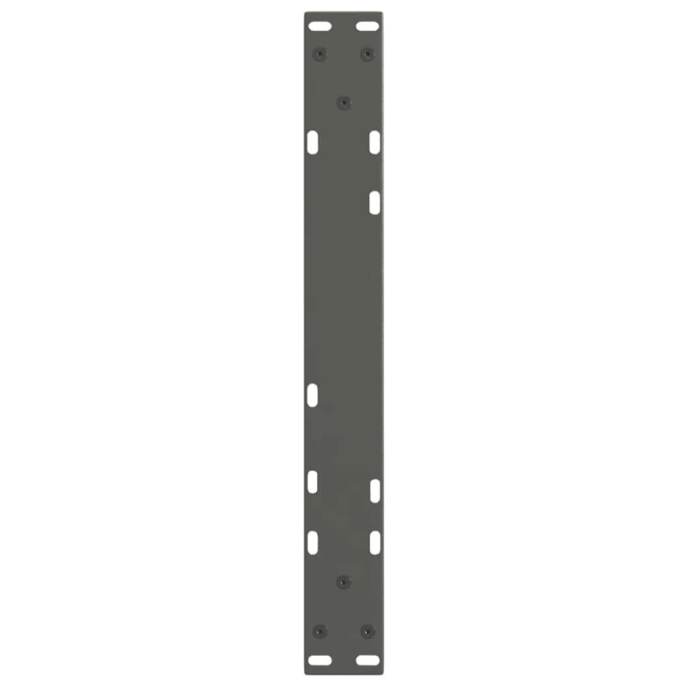 Produktbild för Soffbordsben V-formade 2 st antracit 50x(42-43,3) cm stål