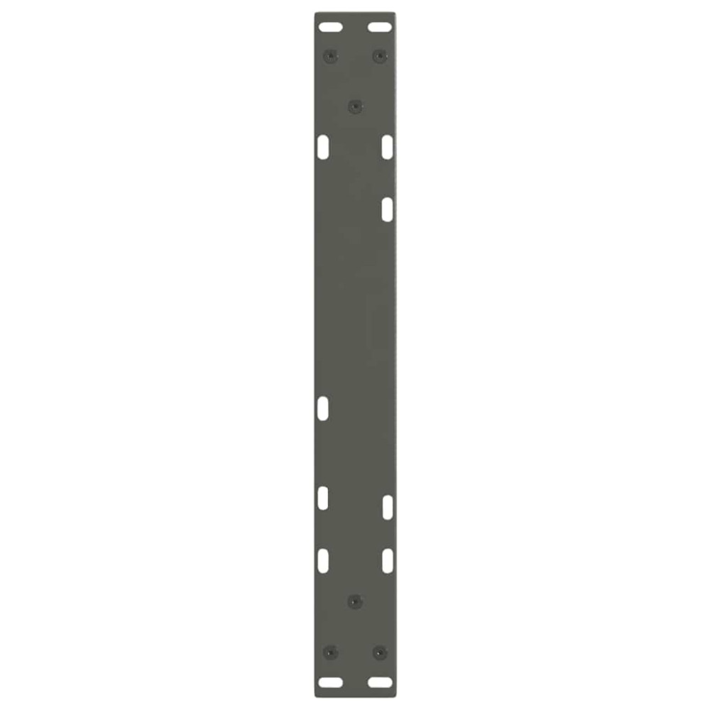 Produktbild för Soffbordsben V-formade 2 st antracit 60x(42-43,3) cm stål