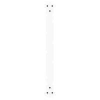 Produktbild för Soffbordsben V-formade 2 st vita 70x(42-43,3) cm stål
