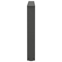 Produktbild för Soffbordsben V-formade 2 st antracit 70x(42-43,3) cm stål