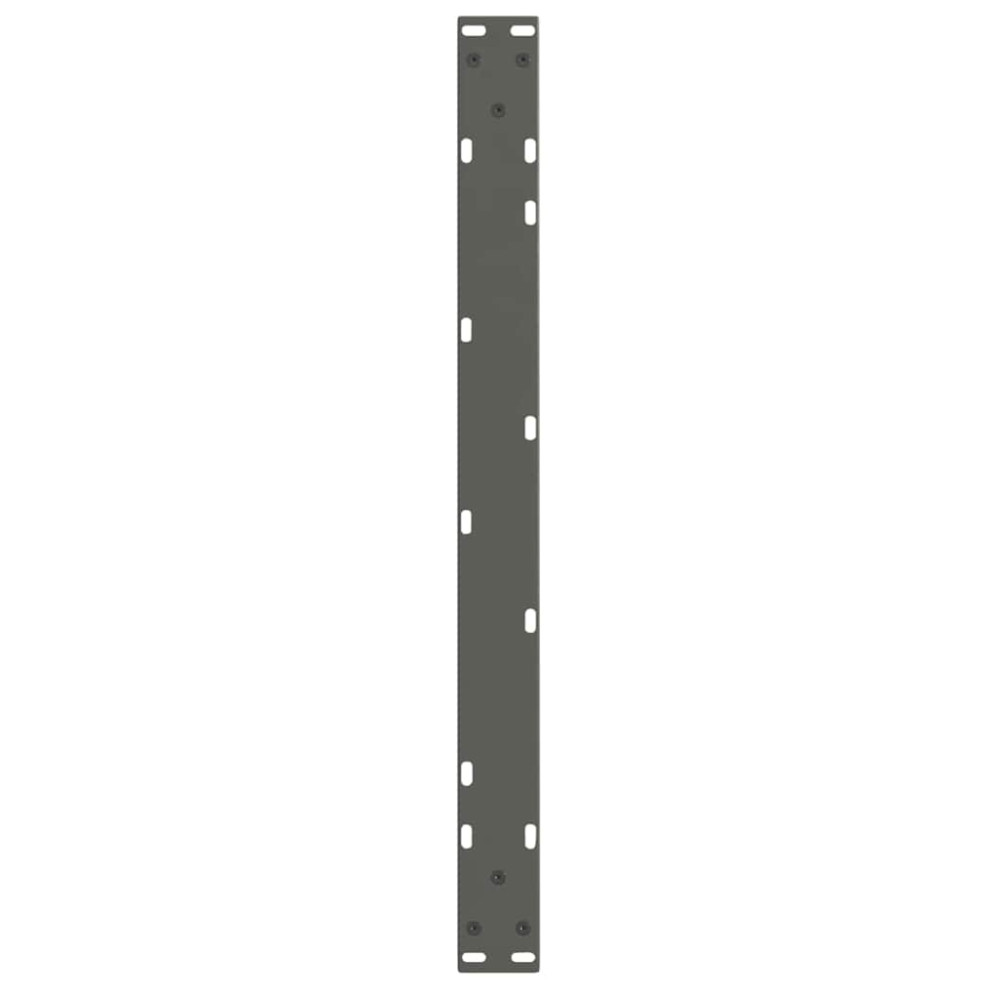 Produktbild för Soffbordsben V-formade 2 st antracit 70x(42-43,3) cm stål