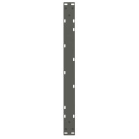 Produktbild för Soffbordsben V-formade 2 st antracit 70x(42-43,3) cm stål