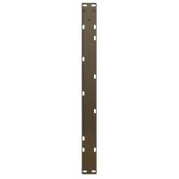 Produktbild för Soffbordsben V-formade 2 st naturstål 70x(42-43,3) cm stål