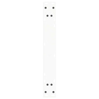 Produktbild för Matbordsben V-formade 2 st vita 60x(72-73,3) cm stål