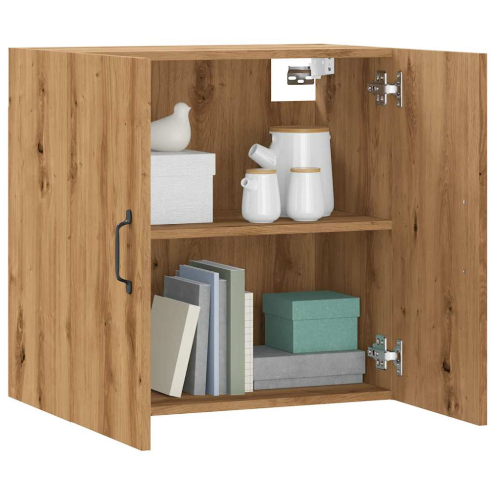 Produktbild för Väggskåp artisan ek 60x31x60 cm konstruerat trä