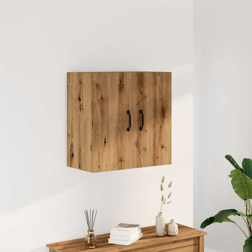 Produktbild för Väggskåp artisan ek 60x31x60 cm konstruerat trä