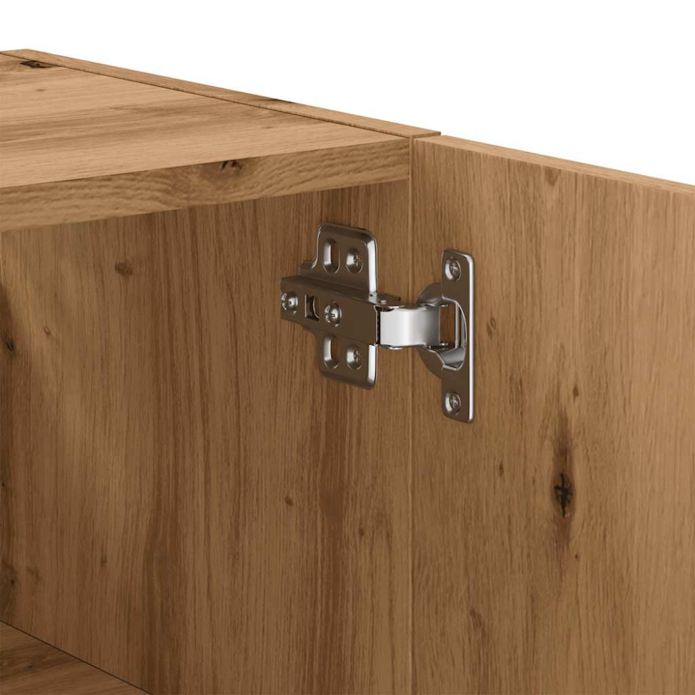 Produktbild för Väggskåp artisan ek 60x31x60 cm konstruerat trä