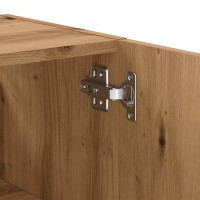 Produktbild för Väggskåp artisan ek 60x31x60 cm konstruerat trä