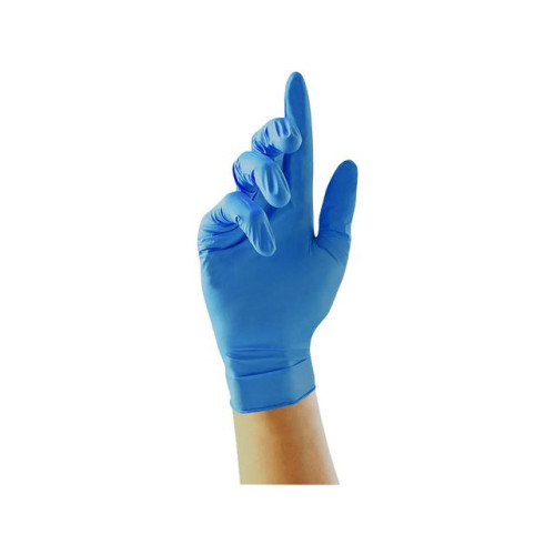 Unicare Nitrilhandske UNICARE blå M 100/fp