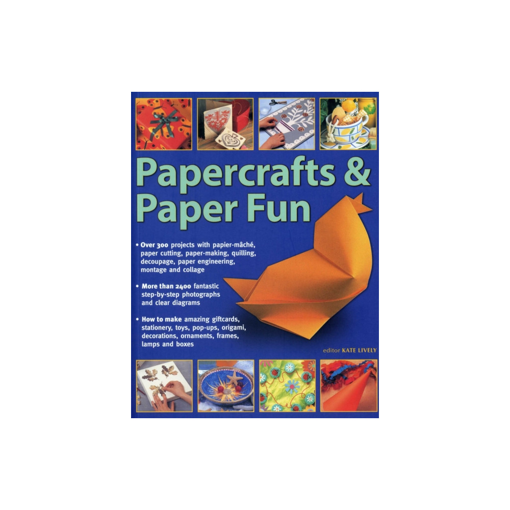 Produktbild för Papercrafts & Paper Fun (häftad, eng)