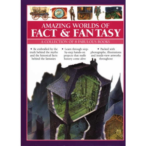 Anness publishing Amazing Worlds of Fact & Fantasy: A Collection of 8 Fabulous Books (inbunden, eng)