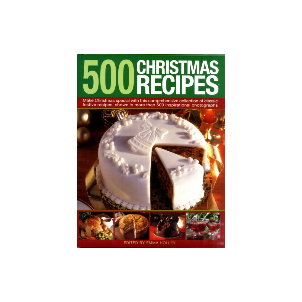 Produktbild för 500 Christmas Recipes (inbunden, eng)