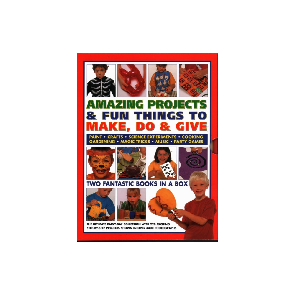Produktbild för Amazing Projects & Fun Things to Make, Do, Play & Give (häftad, eng)