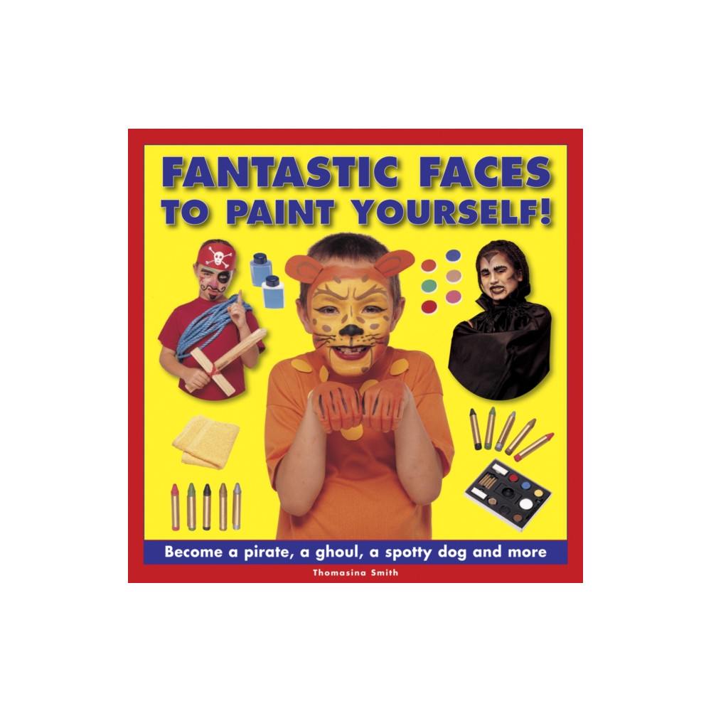 Produktbild för Fantastic Faces to Paint Yourself! (inbunden, eng)