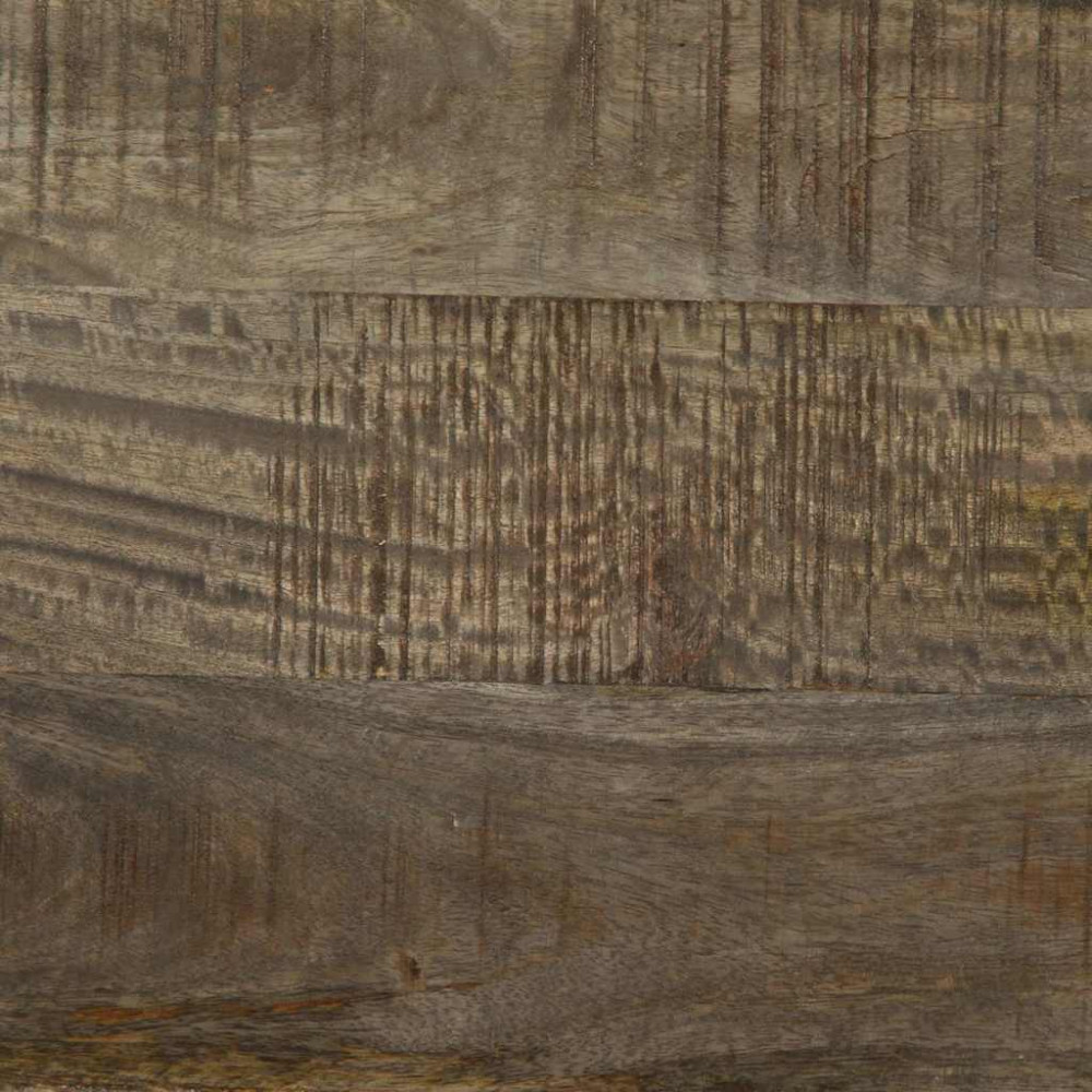 Produktbild för TV-bänk ljusgrå 105x33,5x46 cm mango i massivt trä