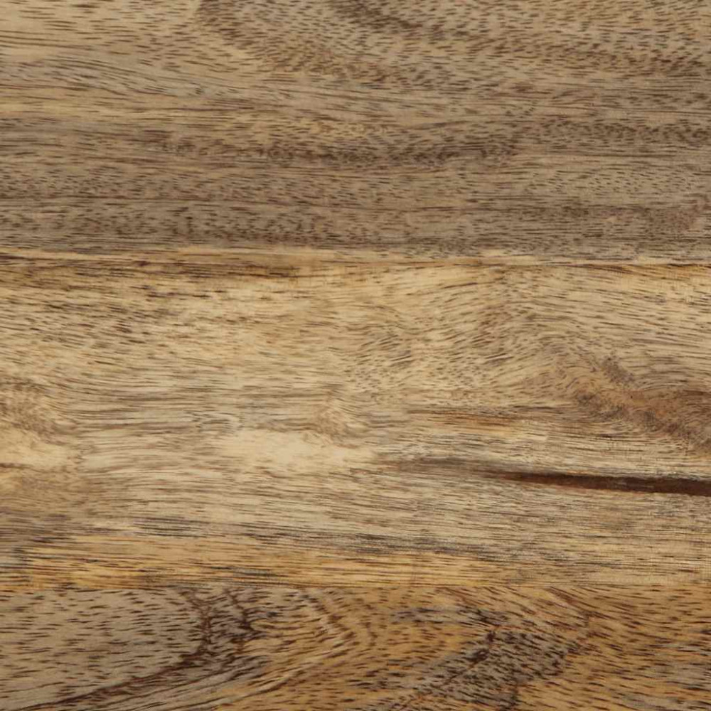 Produktbild för Tv-bänk 80x31,5x46 cm massivt mangoträ