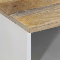 Produktbild för TV-bänk 100x33,5x46 cm mango i massivt trä