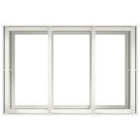 Produktbild för Planteringskärl vit 120x80x80 cm stål