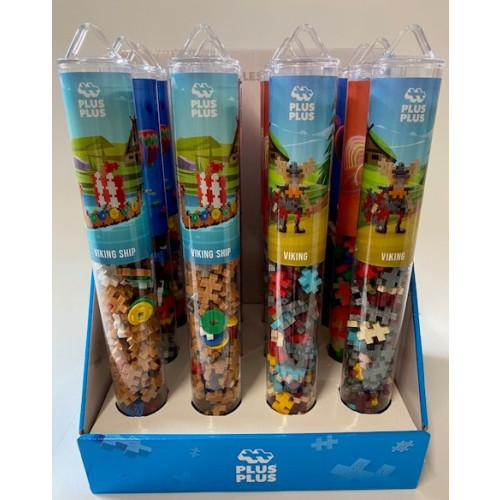 PLUS PLUS Display Nordic Vikings 12 tubes