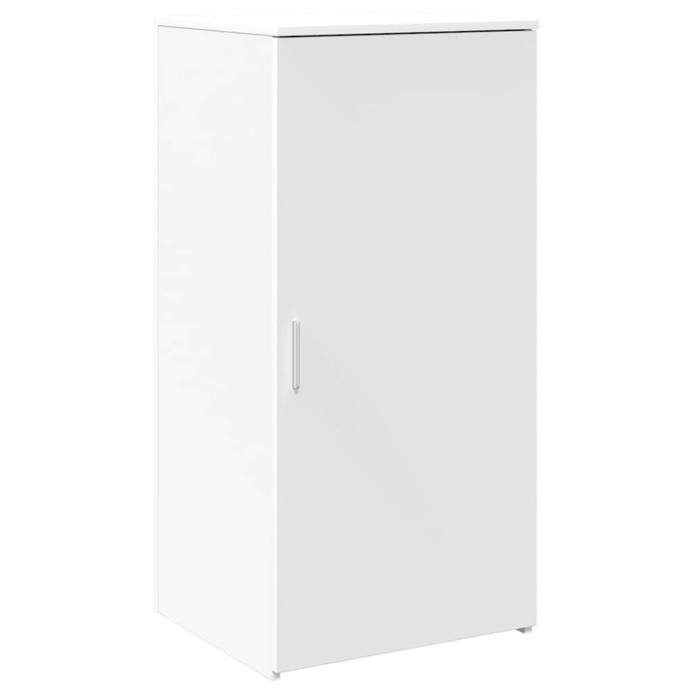 Produktbild för Receptionsdisk vit 200x50x103,5 cm konstruerat trä